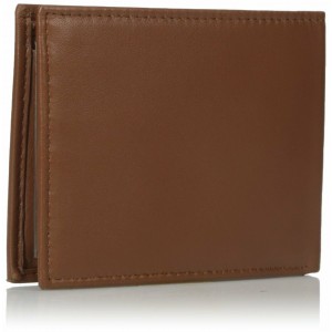 Tommy Hilfiger Men's Leather Passcase Wallet - Tan